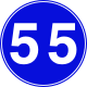 Road only for mechanical transport vehicles that can achieve speeds of more than 55 km/h