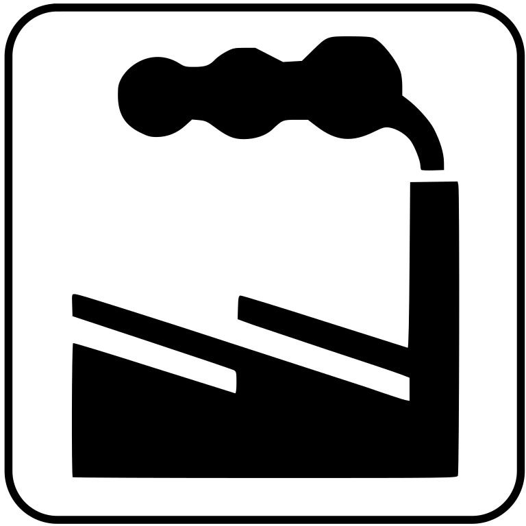 Ficheiro:Italian traffic signs - icona industria.svg – Wikipédia, a  enciclopédia livre