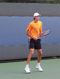 Ivo Karlovic At Practice