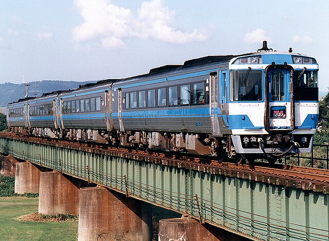 185 series DMU used for limited express services