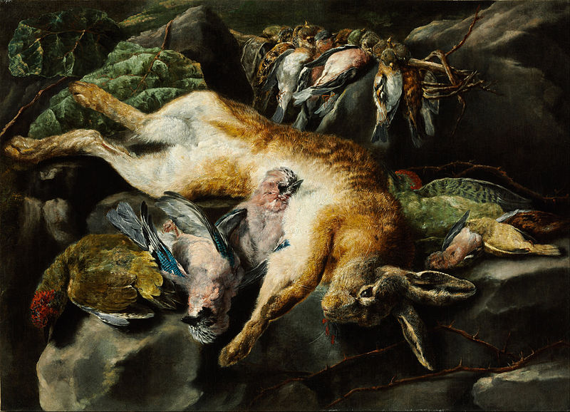 File:Jan Fyt - Bagged Hare and Game-Fowl - Google Art Project.jpg