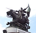 Monumento a Juana de Arco en Chinon (escultor J. Roulot, 1893)