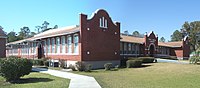 North Hamilton Elementary School (now closed) Jennings FL High School pano01.jpg