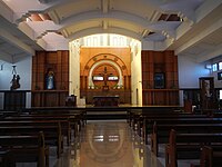 Interior of St. Helena Parish Church