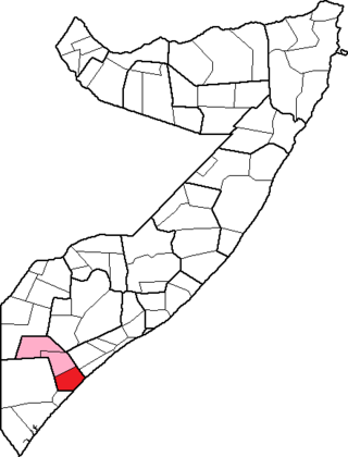 <span class="mw-page-title-main">Jilib District</span> District in Middle Juba, Somalia