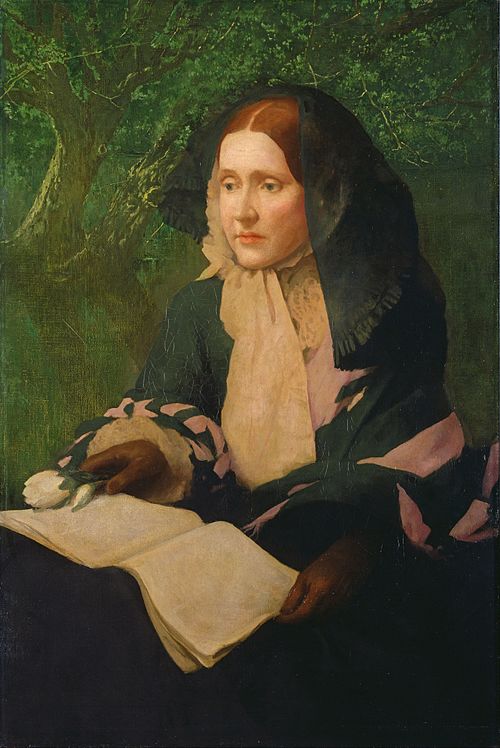 Julia Ward Howe painted by John Elliott