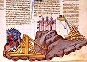 Counterweight trebuchet, 1430