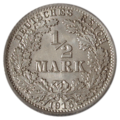 1/2 Reichsmark, 1915