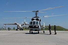 Kamov Ka-29 et Beriev Be-12 ukrainiens en 2010.