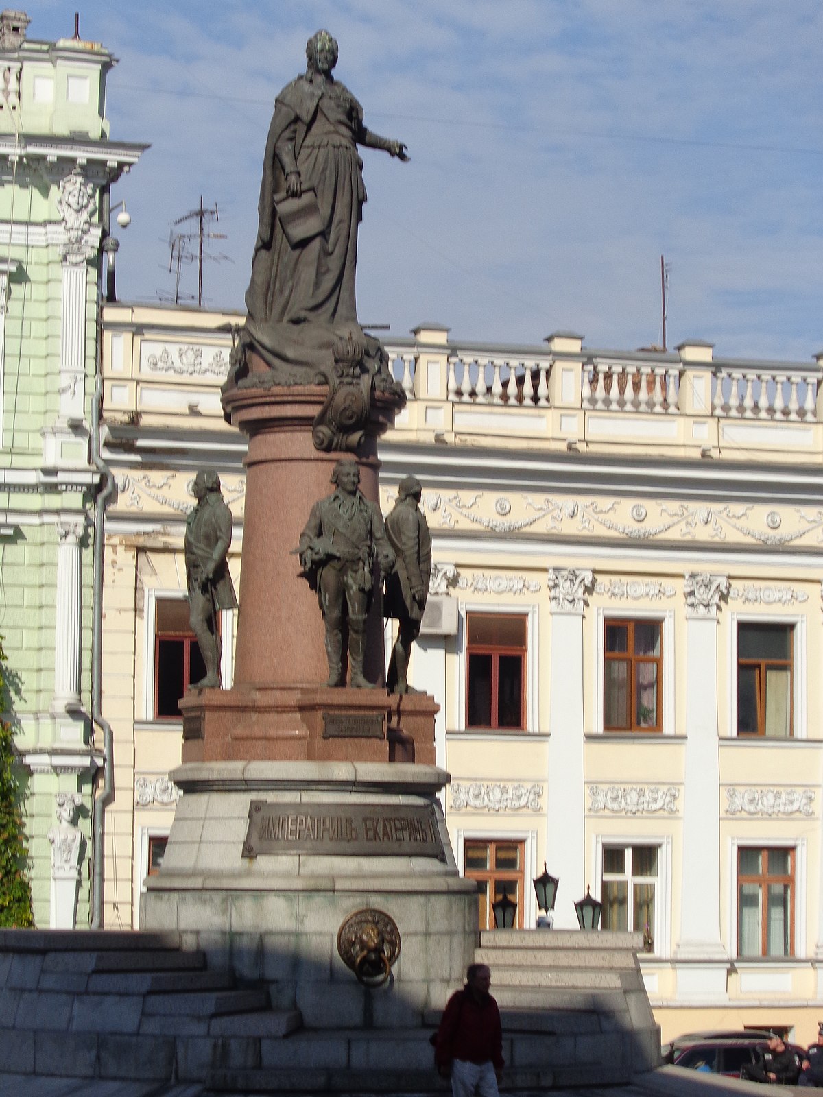 Памятник основателям Одессы — Википедия