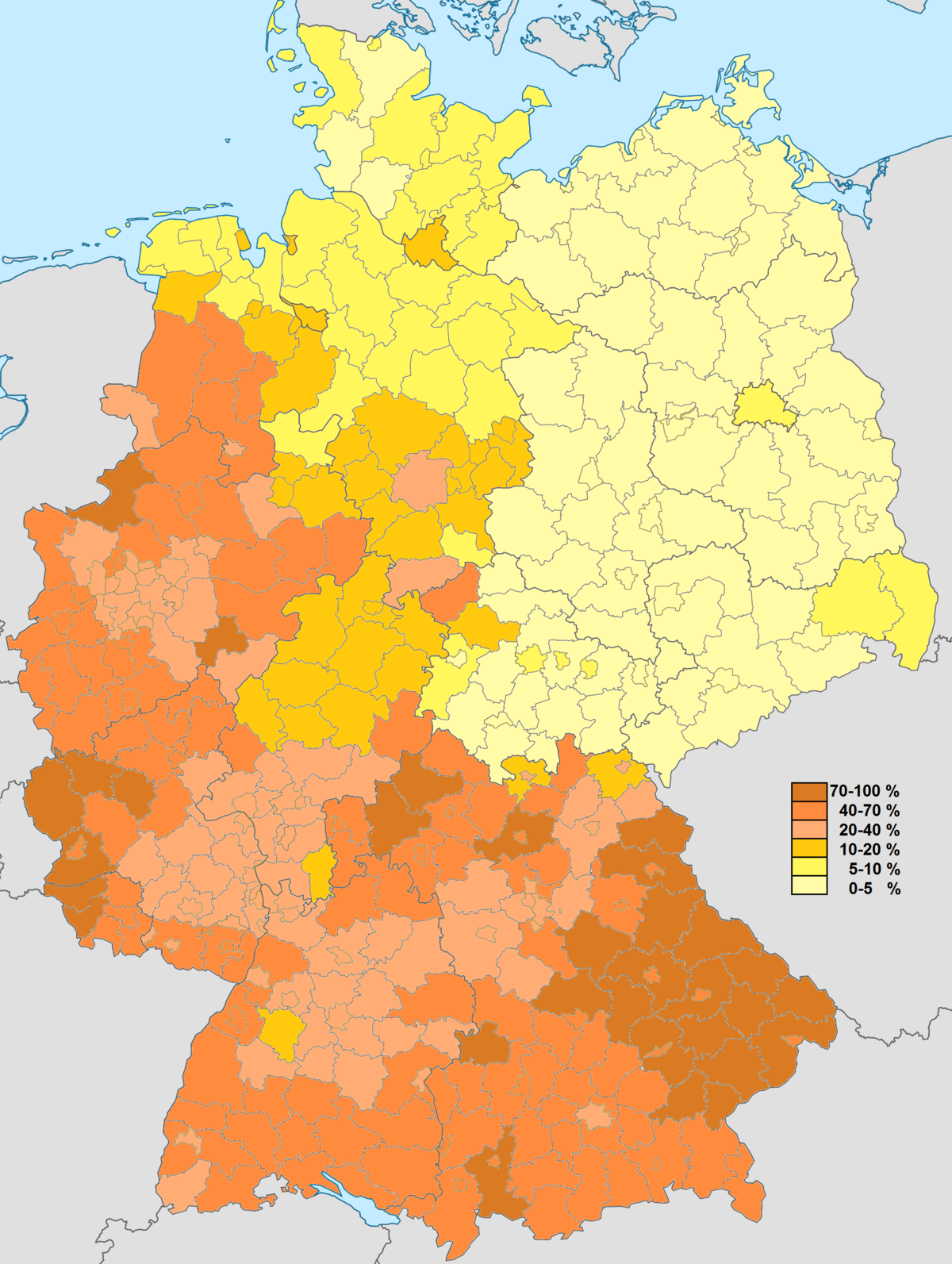 Карта мечетей в германии