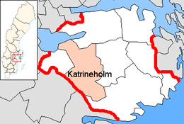 Katrineholm – Localizzazione