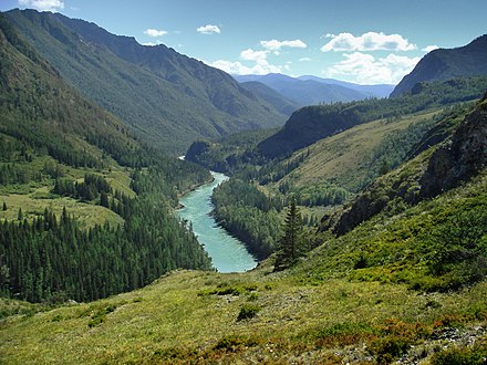 Katun River in the Altai Republic