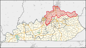 Kentucky's 4th congressional district (since 2023).svg