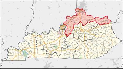 Kentucky's 4th congressional district (since 2023).svg