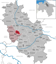 Kirchtimke - Carte