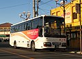 貸切・高速車両東武グループ共通デザイン（写真は国際十王交通の貸切バス車両）