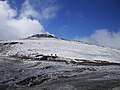 Monte Etheridge desde el lado sur.