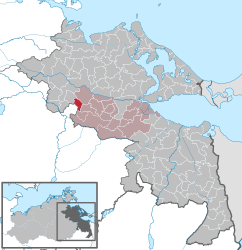 Krusenfelde – Mappa