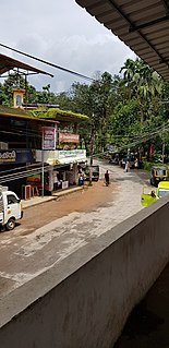 Kunduthode Village in Kerala, India