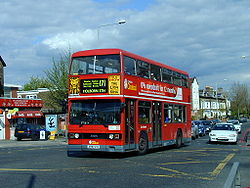 Leyland Titan B15 in action in London on May 5, 2001