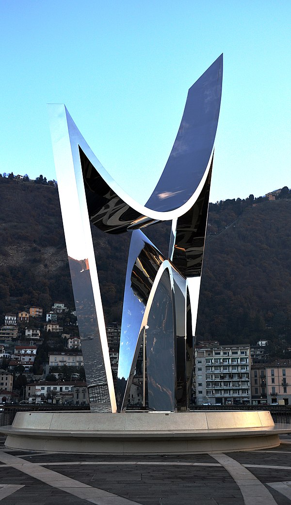 Life Electric, by Daniel Libeskind, to celebrate scientist Alessandro Volta (2015)