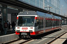 LILO ET 22 im ÖBB-Bahnhof Linz