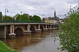 Brücke über die Sarthe in La Suze-sur-Sarthe
