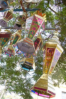Fanous Traditional lantern widely associated with Ramadan