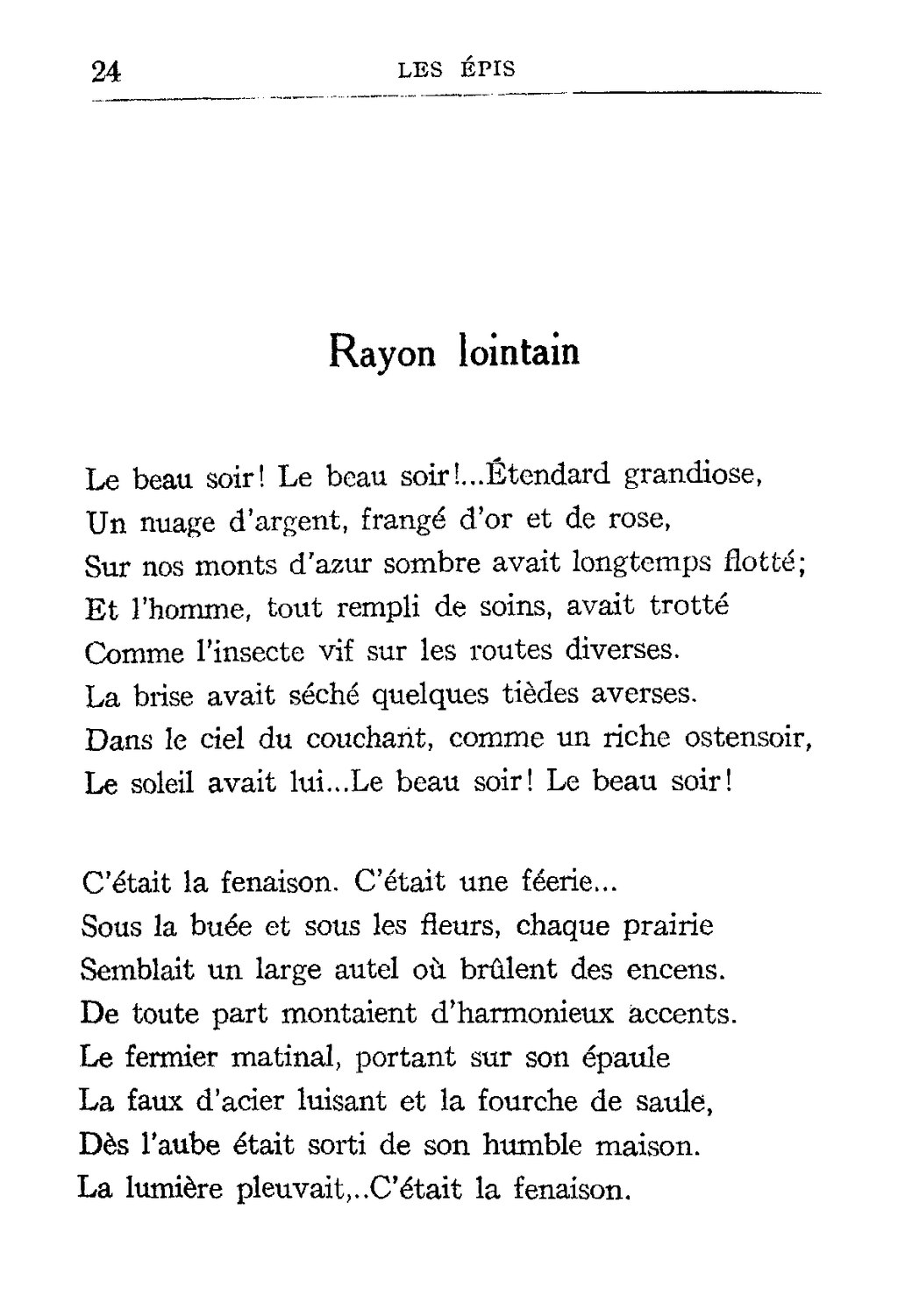 Page Lemay Les Epis Poesie Fugitives Et Petits Poemes 1914 Djvu 22 Wikisource
