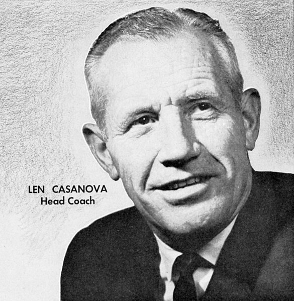 Len Casanova, Head Coach 1951–1966