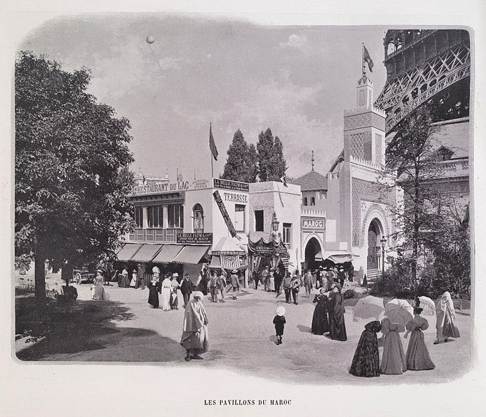 File:Les pavillons du Maroc, Exposition Universelle 1900.jpg