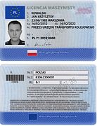 Europejska licencja maszynisty (wersja polska)