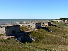 Libava Naval Fortress, a Russian naval fort near Liepaja, Latvia. Liepaja fortress (battery 1) (2).jpg