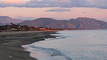 Spiaggia della frazione Salto di Fondi