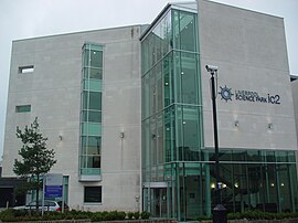 Vědecký park v Liverpoolu, inovační centrum 2.JPG