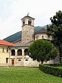 Piazza San Francesco 19, Locarno. Église San Francesco. Vue depuis le sud.