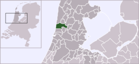 Lokaasje fan de gemeente Castricum