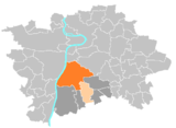 Location of Prague 4