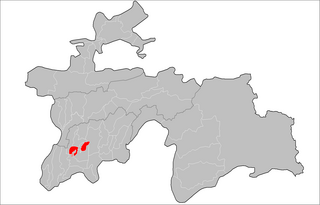 <span class="mw-page-title-main">Kushoniyon District</span> Place in Khatlon Region, Tajikistan