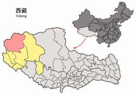 Placering af Rìtǔ Xiàn
