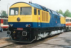 Lokomotiva T 499.0002 na výstavě