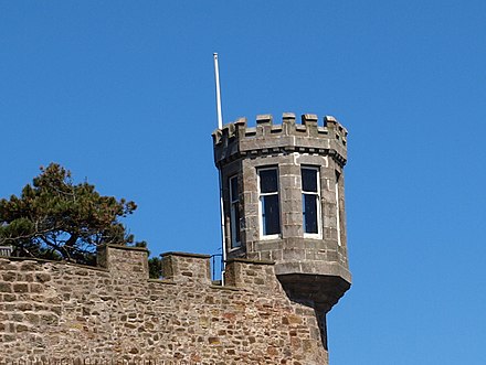 Lookout tower on Crail Castle