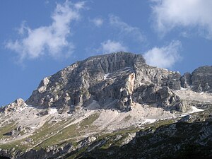 Krnica side of the Lopa (Slovenian southern flank)