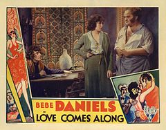 Lobby card for the film LoveComesAlongLC.1930.jpg