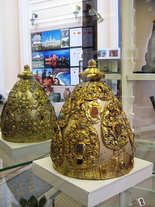 Crown of Champa in 7th and 8th century. (Museum of Vietnamese History)