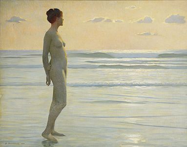 Mädchen am Strand (1920)