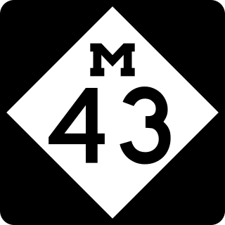 <span class="mw-page-title-main">M-43 (Michigan highway)</span> State highway in Michigan, United States