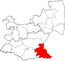 Municipalité de Mkhondo locale - Carte