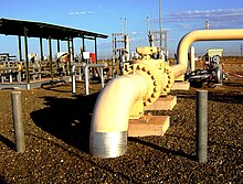 View of the Dampier to Bunbury Natural Gas Pipeline at Main Line Valve No. 7 near Dampier. MainLineValve7.jpg